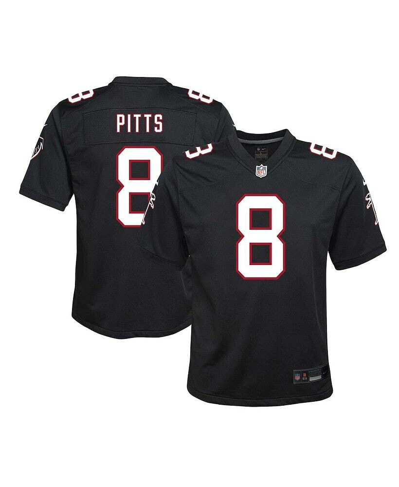 Nike big Boys Kyle Pitts Black Atlanta Falcons Game Jersey