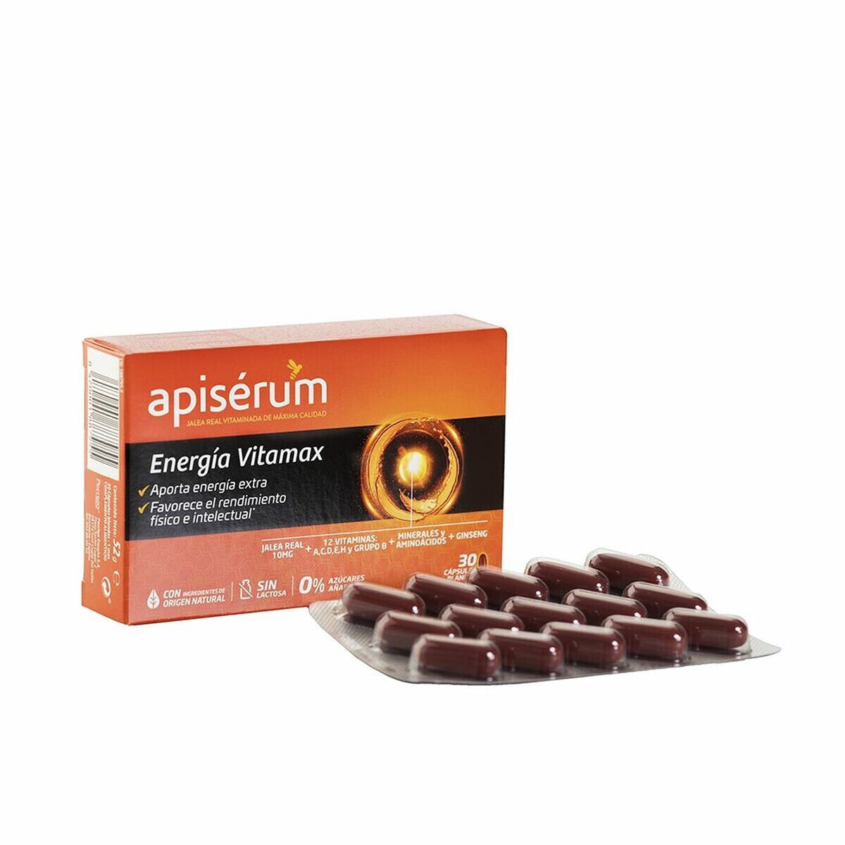 Food Supplement Apiserum Energía Vitamax 30 Units