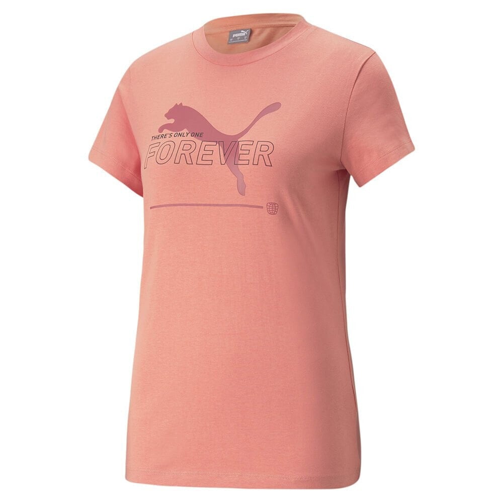 PUMA Ess Better Short Sleeve T Shirt PUMA Hibiscus Flower