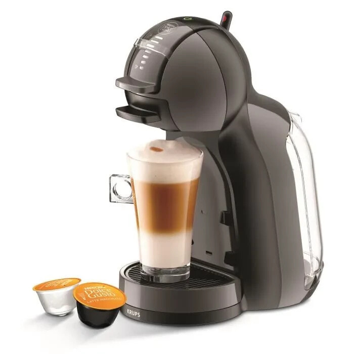 KRUPS Kaffeemaschine, Kapselkaffeemaschine fr mehrere Getrnke, kompakt, automatische Abschaltung, einstellbare Getrnkegre, Mini Me