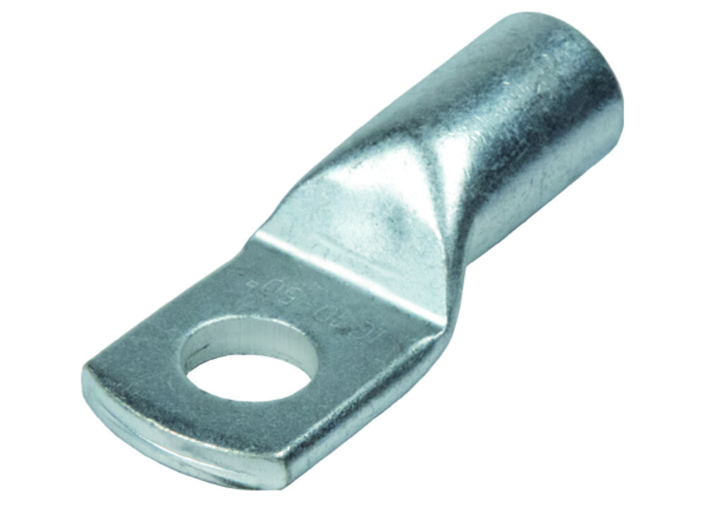 Intercable ICR706 - Tubular ring lug - Straight - Silver - 70 mm² - M6 - 25 pc(s)