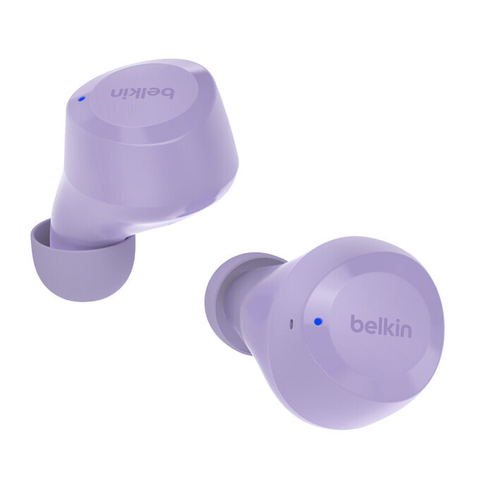 Belkin SoundForm Bolt Гарнитура Беспроводной Вкладыши Звонки/Музыка/Спорт/На каждый день Bluetooth Лаванда AUC009BTLV