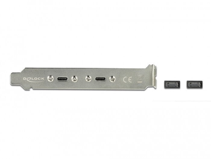 DeLOCK 89935 кабельный разъем/переходник USB A USB C Черный