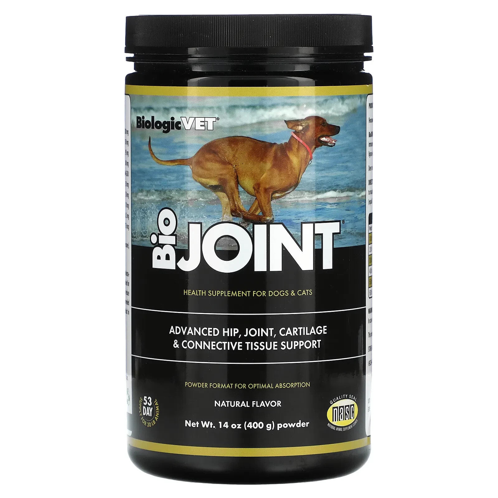 Flora, BioJoint, добавка для здоровья собак и кошек, натуральная, 400 г (14 унций)