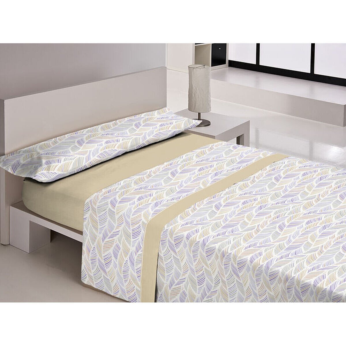 Bedding set Libela PIRINE SAONA Beige Double