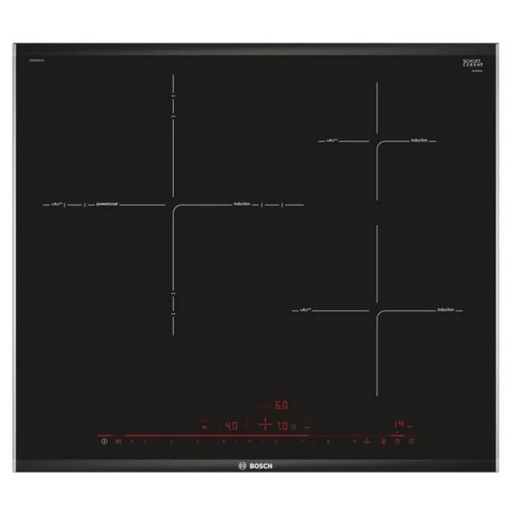 BOSCH Serie 8 PID675DC1E induction hob 60 cm