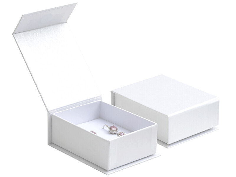 White gift box for jewelry set VG-6 / AW