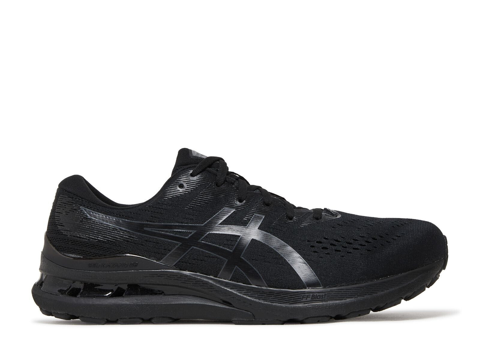 Gel Kayano 28 4E Wide 'Black Graphite Grey'