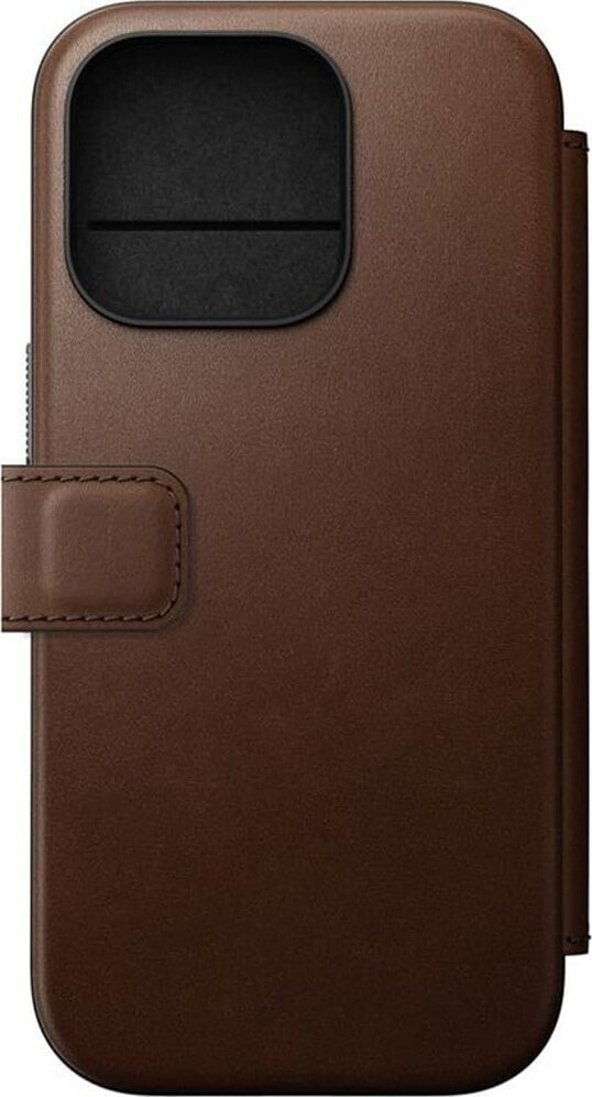 Nomad Etui Modern Leather iPhone 16 Pro Brązowe