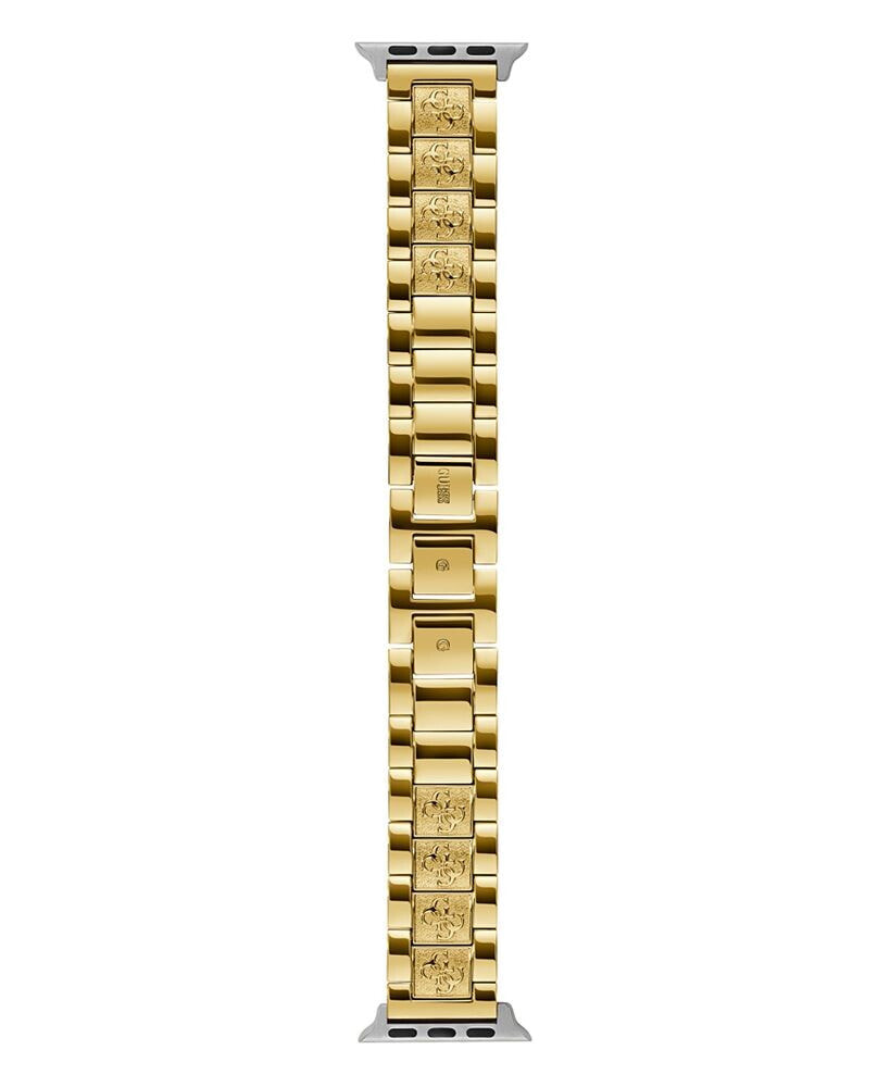 GUESS women's Gold-Tone Stainless Steel Apple Watch Strap 38mm-40mm