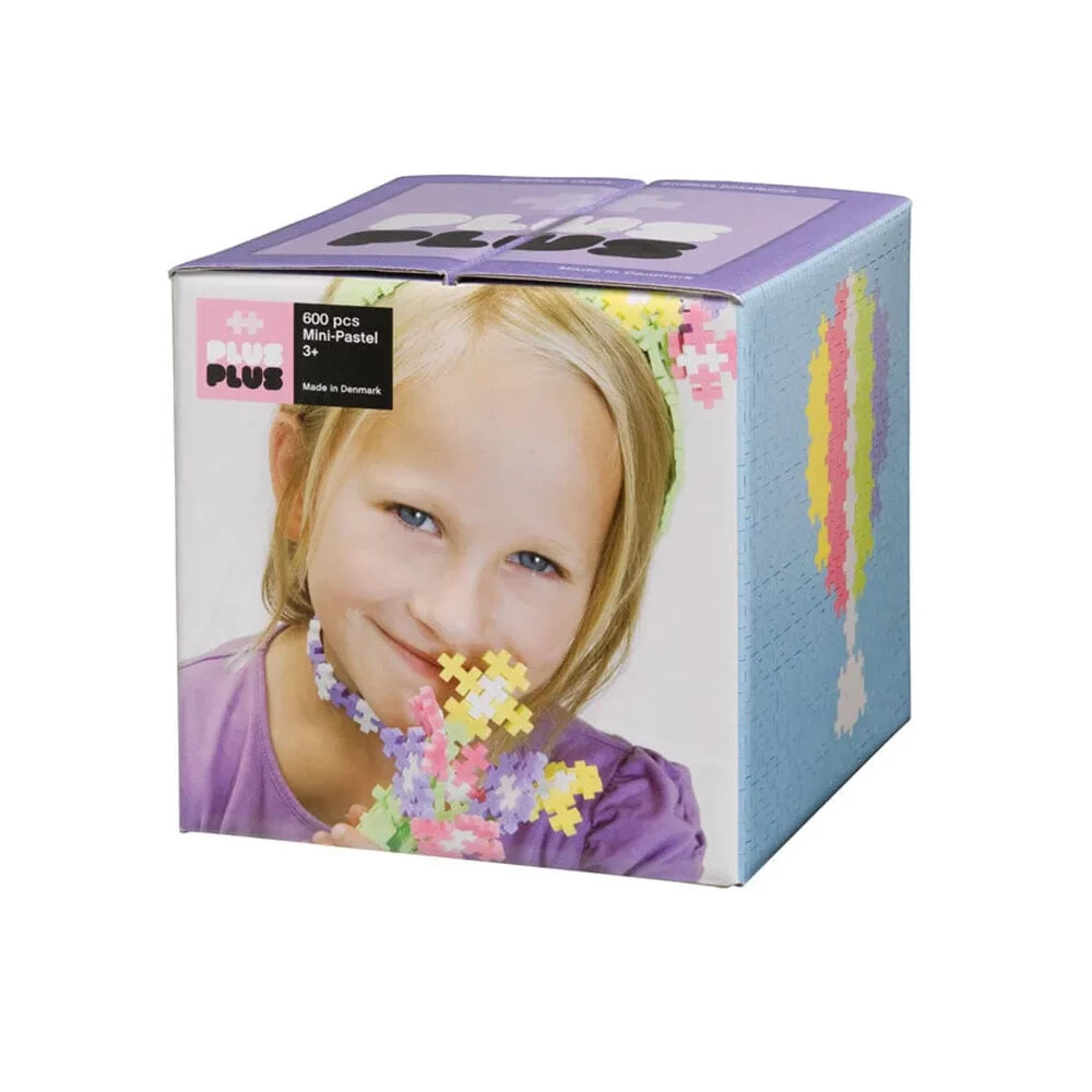 PLUS PLUS Mini Pastel construction game 600 pieces