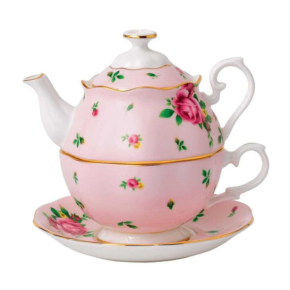 New Country Roses Tea Party Pink Tea For One