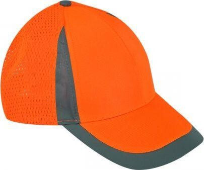 Lahti Pro Mesh Baseball Caps Orange, 12pcs (L1010400)