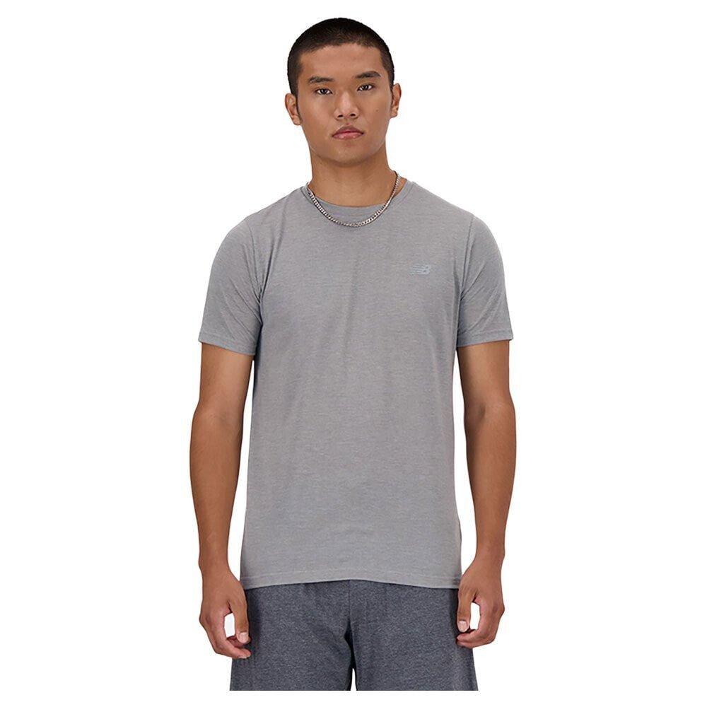 NEW BALANCE Sport Essentials Heathertech Short Sleeve T-Shirt