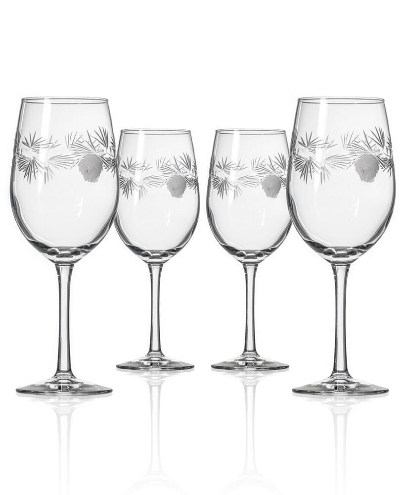 Rolf Glass icy Pine White Wine 12Oz - Set Of 4 Glasses