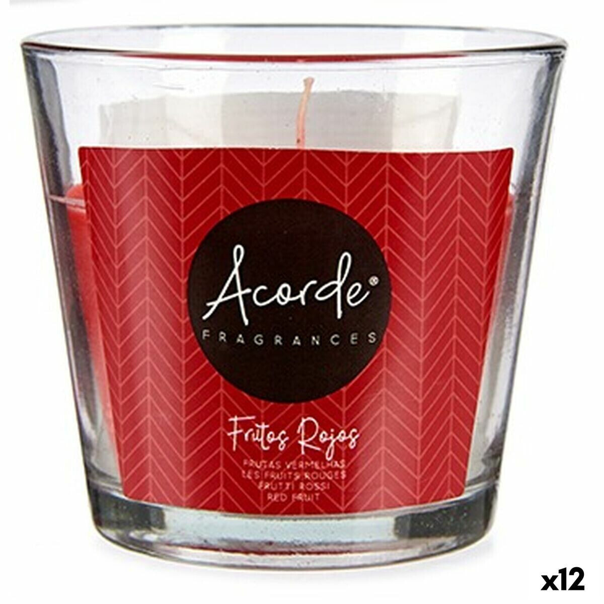 Scented Candle Red fruits (12 Units)