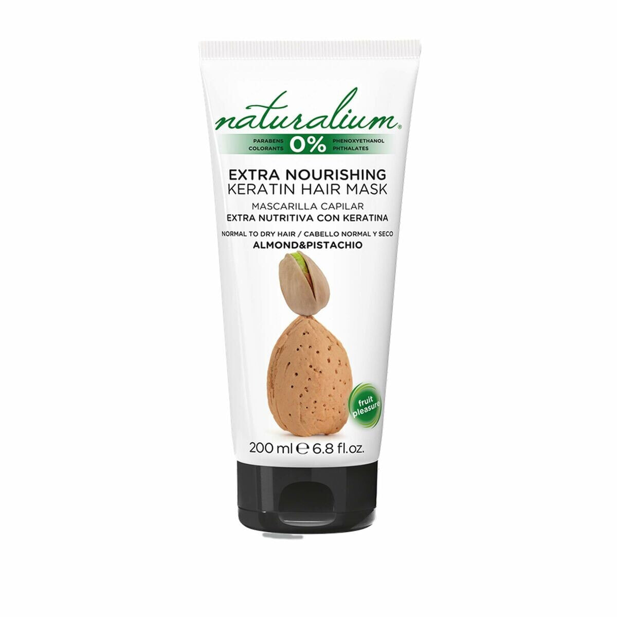 Nourishing Hair Mask Naturalium 200 ml Almond Pistachio