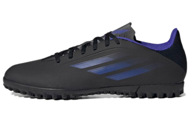 adidas X Speedflow .4 Turf Boots 耐磨轻便 足球鞋 男款 黑蓝 / Футбольные бутсы Adidas X Speedflow .4 Turf Boots FY3333