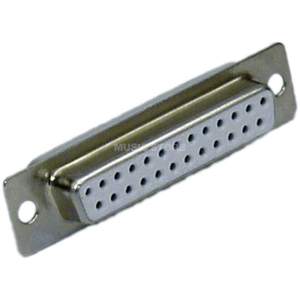 MUSIC STORE D-SUB 25-Pol Metall Connector 25-Pol Gold pins