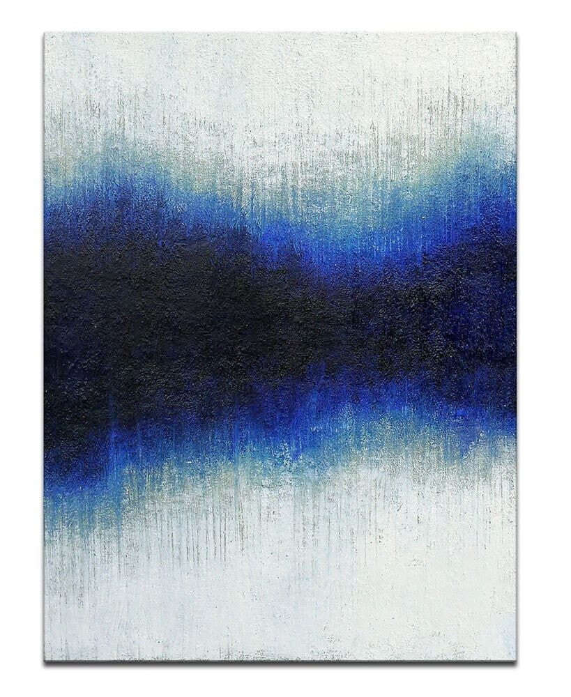 'Currents 2' Abstract Canvas Wall Art, 20x30