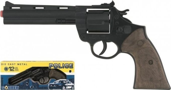 Pulio Gonher Metal police revolver 12 rounds 123/6