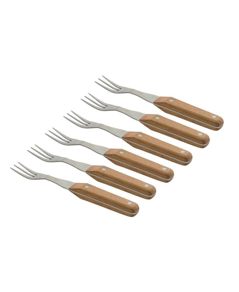 BergHOFF collectNCook Stainless Steel Steak Forks, Set of 6