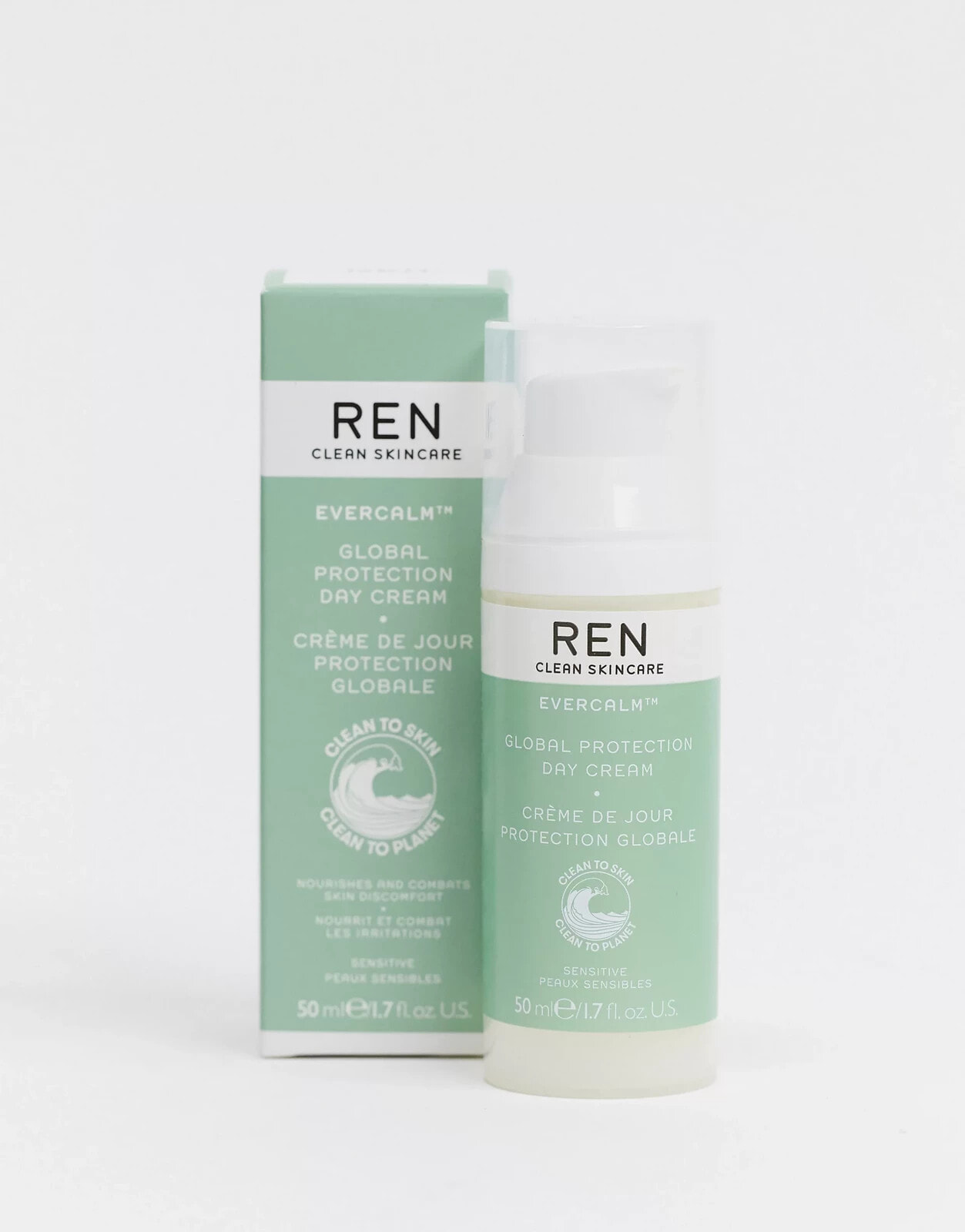 REN – Clean Skincare Evercalm – Global Protection - Tagescreme, 50 ml