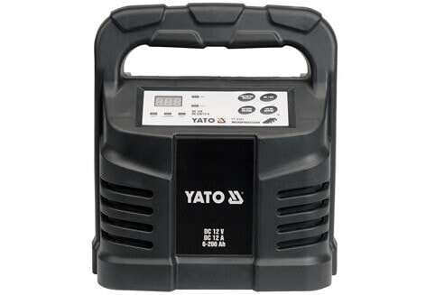 Yato Prostownik elektroniczny 12V 12A 6-200Ah (YT-8302)