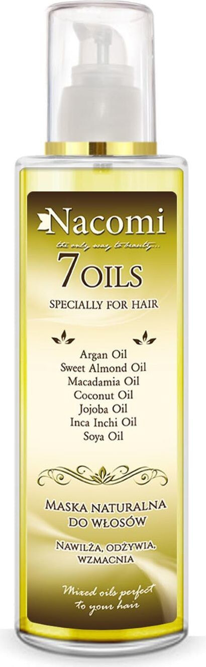 Nacomi 7 Oil Especially For Hair Комплекс натуральных масел для ухода за волосами 100 мл