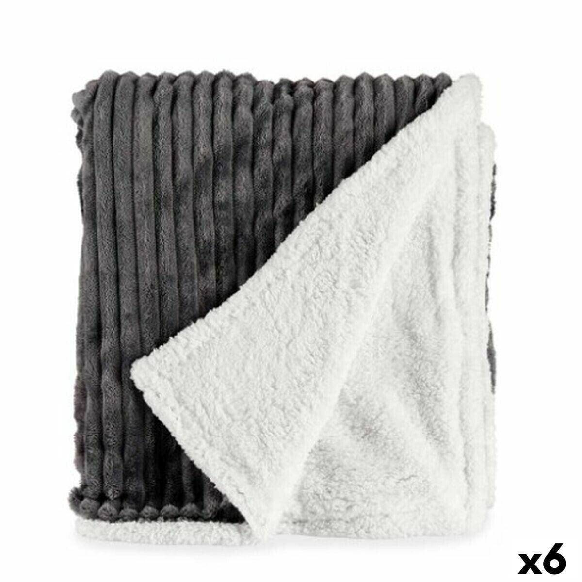 Blanket Grey 200 x 150 x 1,5 cm (6 Units)