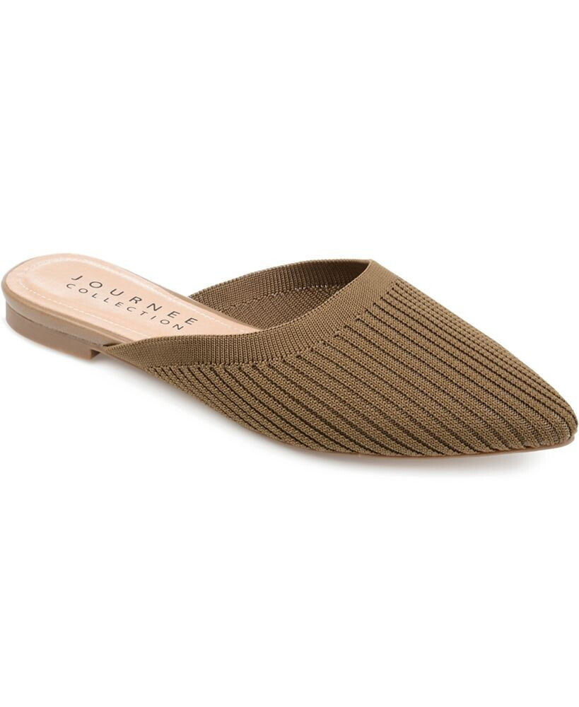 Journee Collection women's Aniee Knit Mules