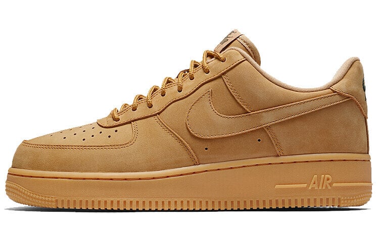 Nike Air Force 1 Low Flax 轻便防滑 低帮 板鞋 男女同款 小麦色 2017年版 / Кроссовки Nike Air Force AA4061-200