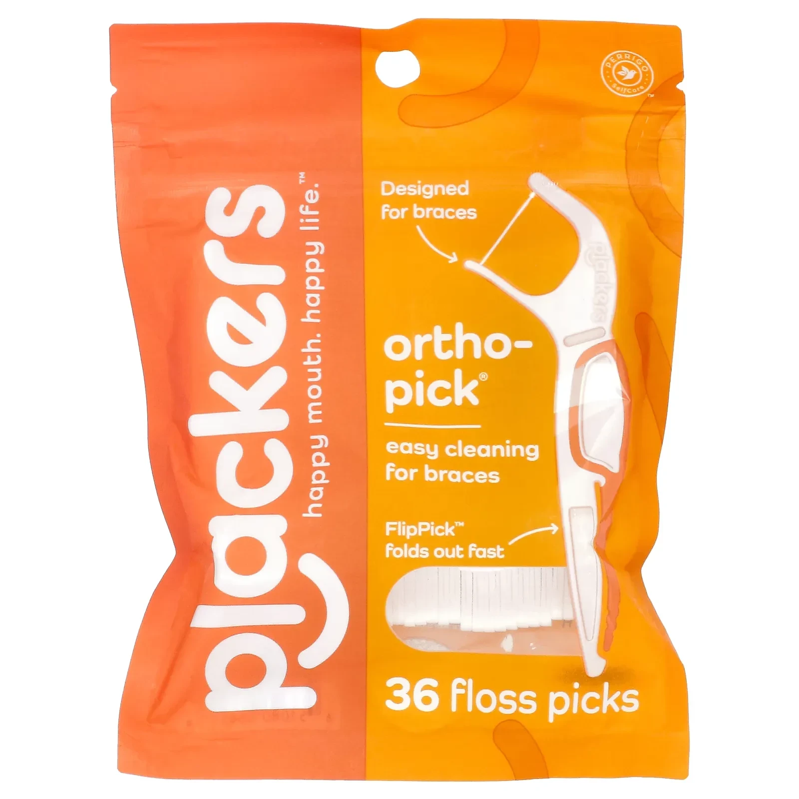 Orthopick, Floss Picks, 36 Count