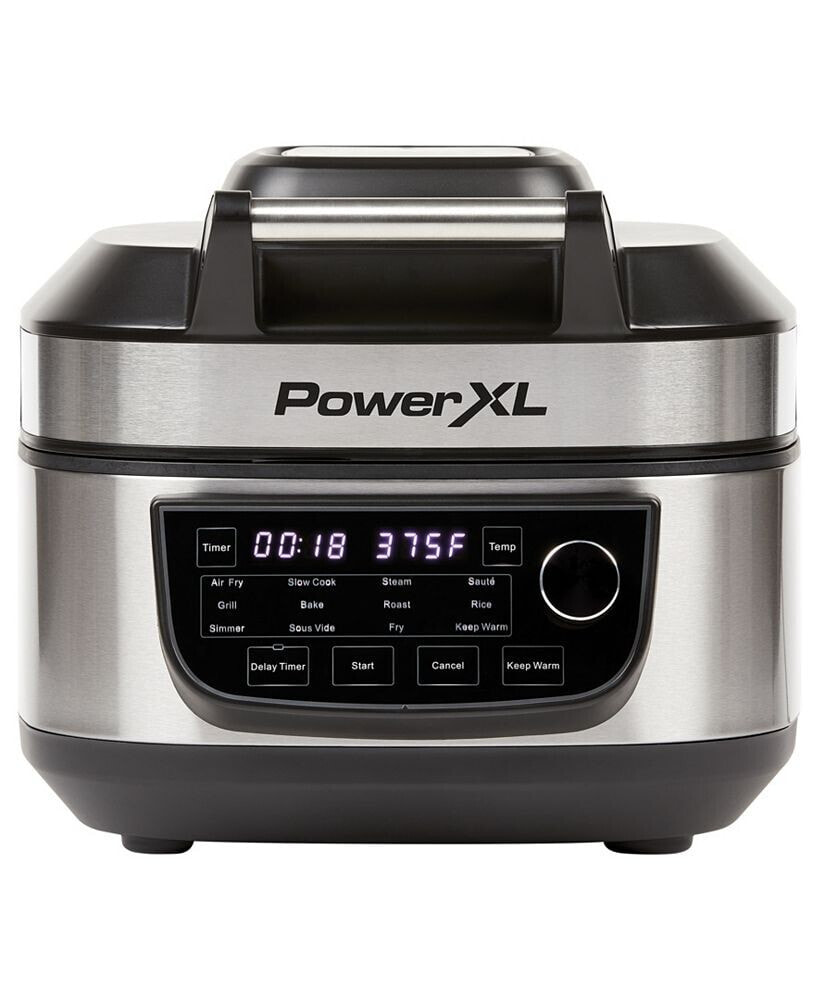 PowerXL pXL-GAFC 12-in-1 Grill/ 6-Qt. Air Fryer Combo