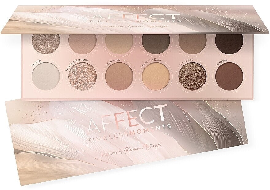 Gepresste Lidschattenpalette - Affect Cosmetics Timeless Moments Eyeshadow Palette