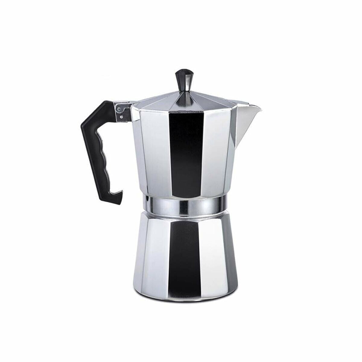 Italian Coffee Pot EDM Aluminium 9 Cups