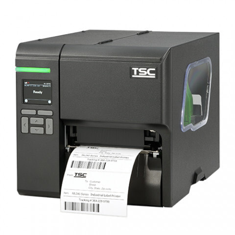 TSC ML340P - Direct thermal / Thermal transfer - 300 x 300 DPI - 127 mm/sec - Wired - Black