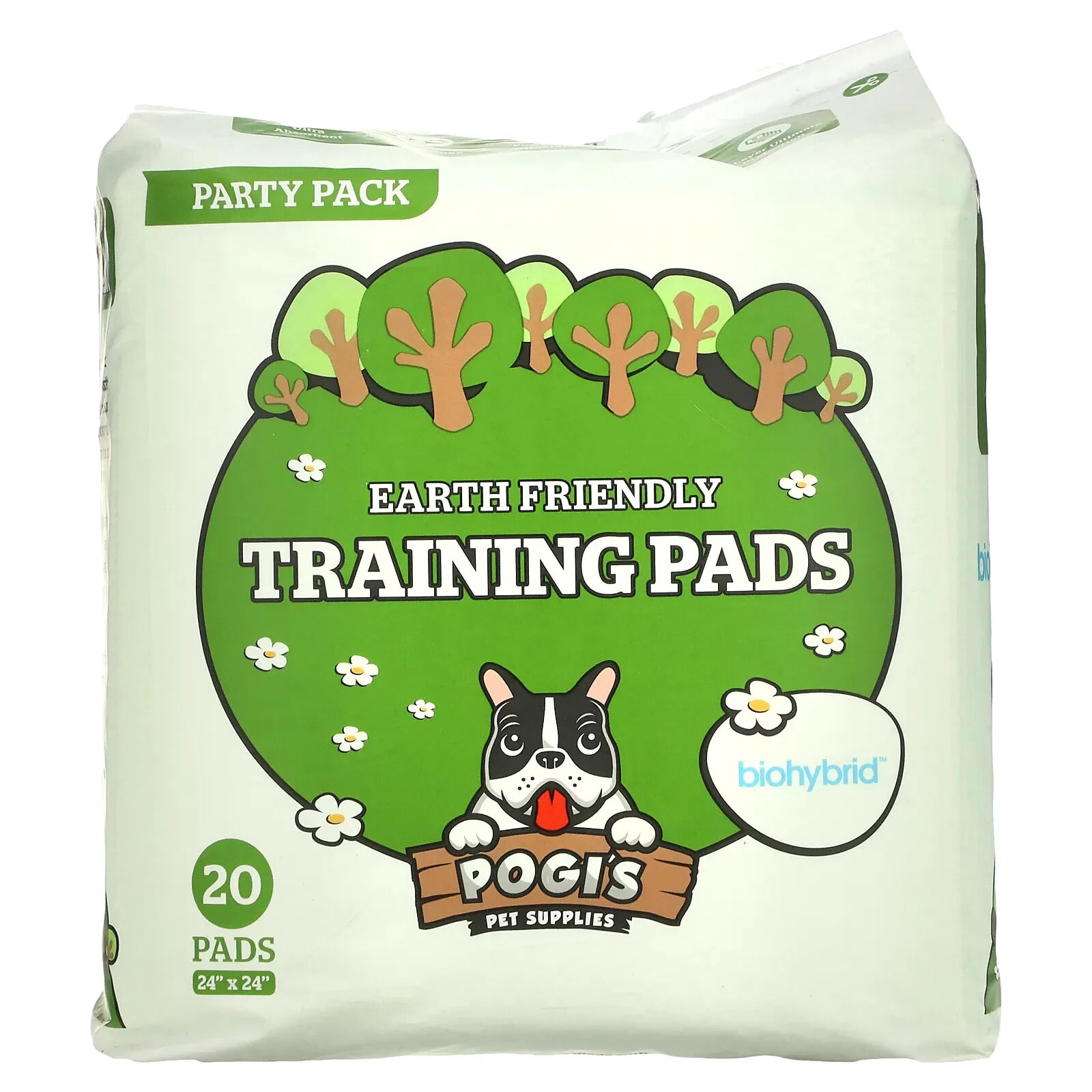 Pogi's, Earth Friendly Training Pads, 20 шт.