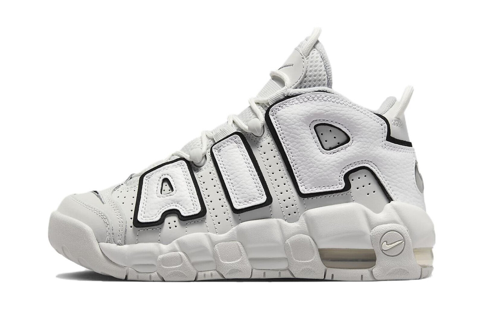 Nike Air More Uptempo 防滑耐磨轻便 中帮 复古篮球鞋 GS 白 / Кроссовки Nike Air More Uptempo GS FD0022-001