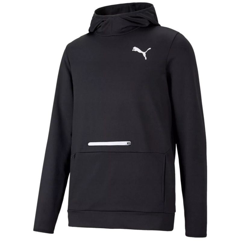 Мужское худи с капюшоном спортивное черное с логотипом Puma RTG Hoodie M 585831-01