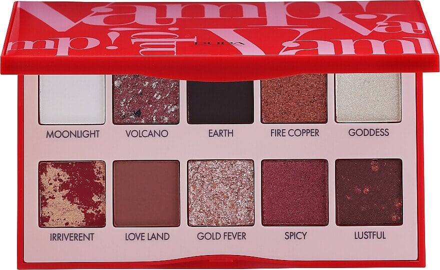 Aromatische Augenpalette rot - Pupa Vamp! Palette Red