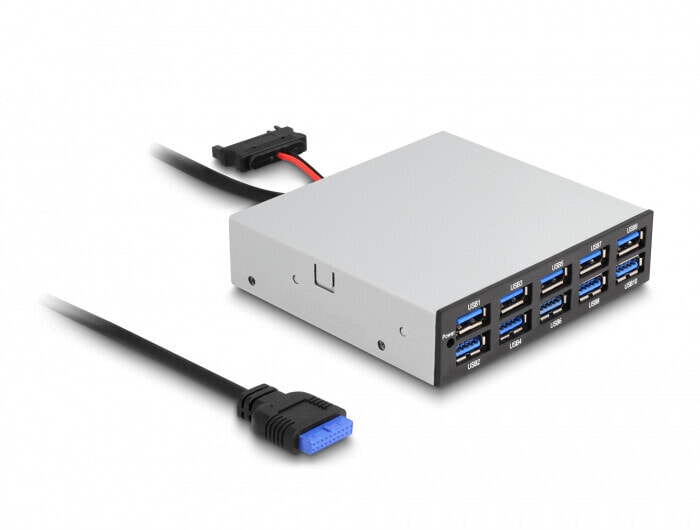 3.5 Zoll USB 5 Gbps Front Panel 10 x Typ-A