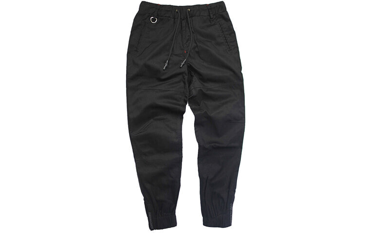 隐蔽者ENSHADOWER 三代束脚针织运动裤 男女同款 黑色 / Трендовая одежда ENSHADOWER EDR-0018