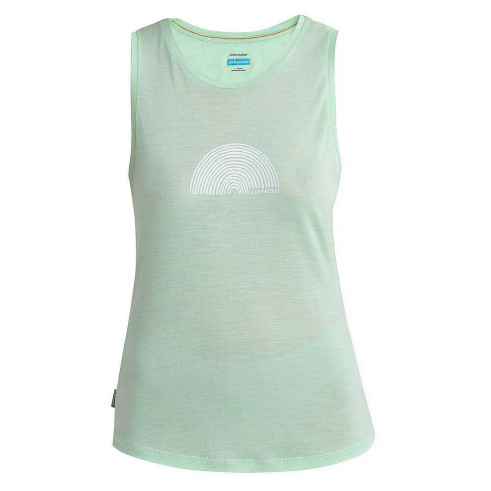 ICEBREAKER Merino 125 Cool-Lite Sphere III Tank Summer Shine sleeveless T-shirt