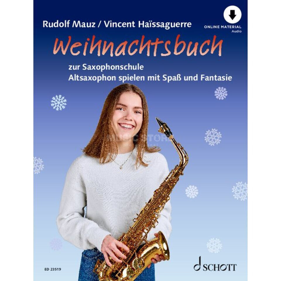 Schott Music Weihnachtsbuch zur Saxophonschule