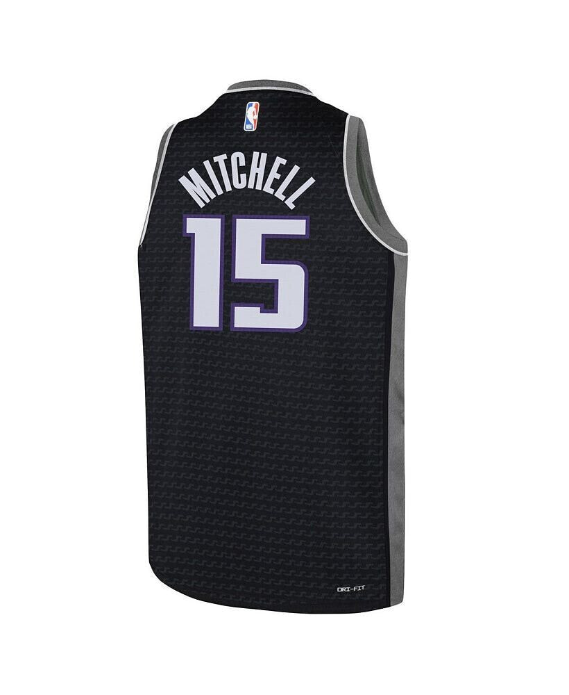 Unisex Jordan Brand Davion Mitchell Black Sacramento Kings Swingman Jersey - Statement Edition Size: Medium