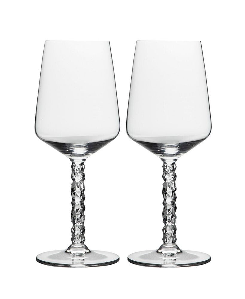 Orrefors carat Wine Glass, Pack of 2