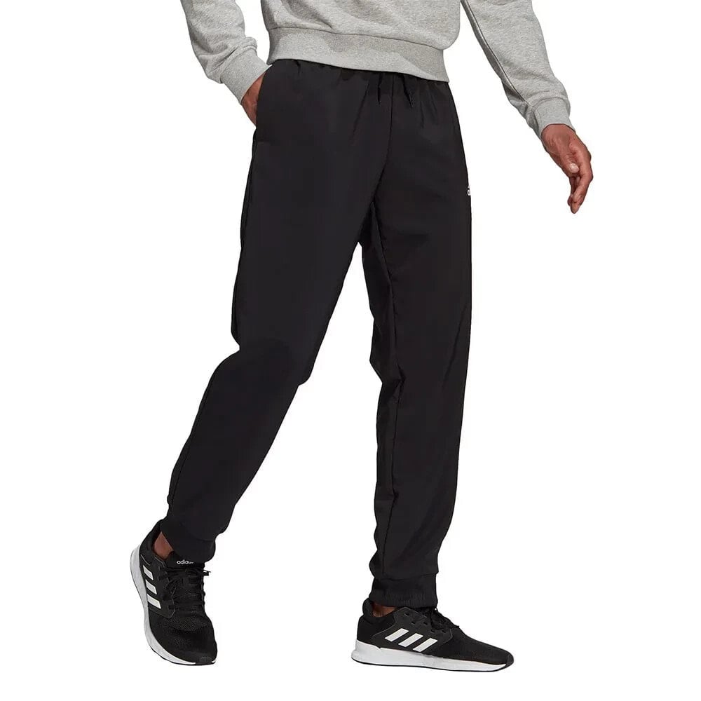 ADIDAS Aeroready Essentials Stanford Tapered Cuff Embroidered Small Logo Pants