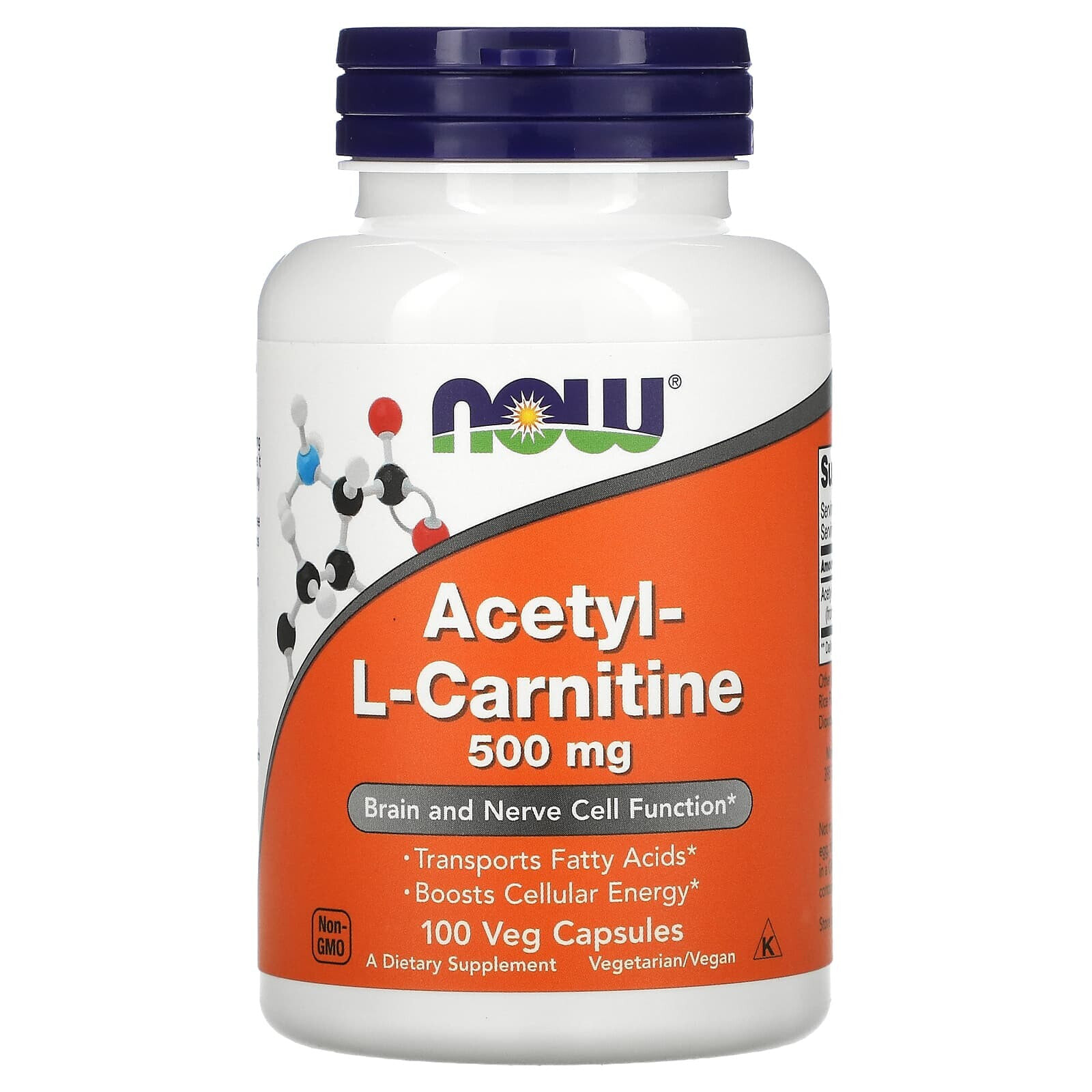 NOW Foods, Acetyl-L Carnitine, 750 mg, 90 Tablets