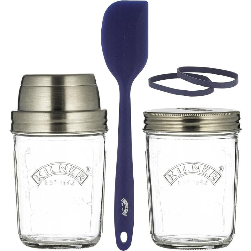 KILNER Sauerteig Starter Set. 5 teilig 350 ml